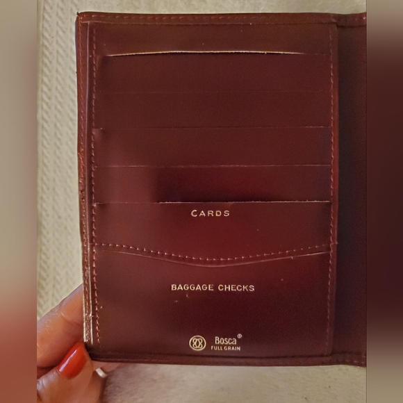 Bosca Passport Holder/ Wallet - Picture 5 of 7